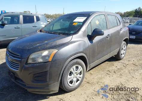 2016 Chevrolet Trax 1Ls from USA, damaged, VIN 3GNCJKSB5GL276246
